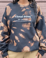 Ciyaal Suuq Bleached Sweater